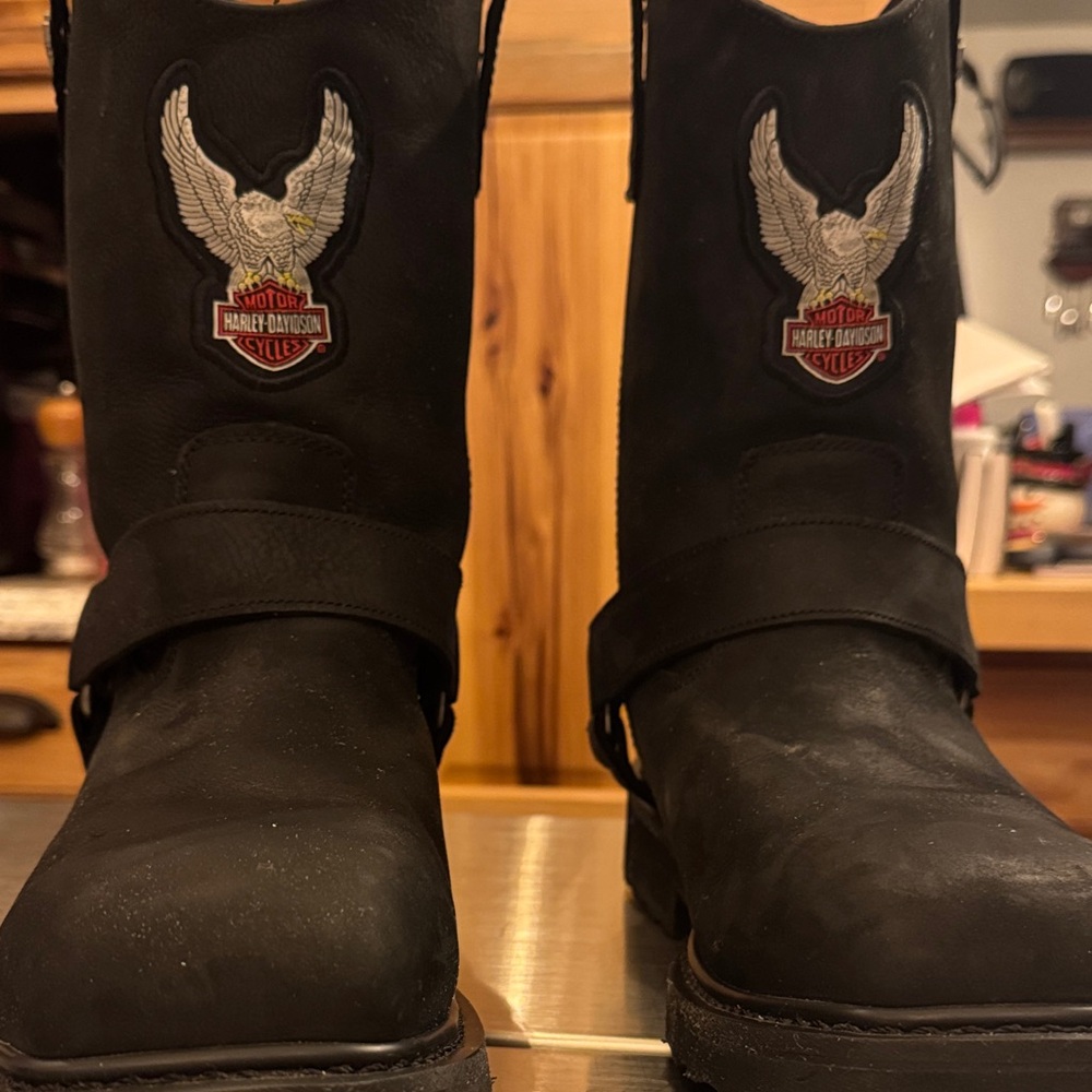 Harley-Davidson Black Riding Boots